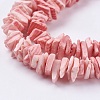 Natural Sea Shell Beads Strands BSHE-K012-08D-3