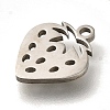 201 Stainless Steel Pendants X-STAS-R136-01P-02-2