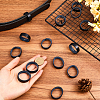 100Pcs Leather with Alloy Waist Belt Keeper Rings FIND-CP0002-45A-3
