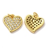 925 Sterling Silver Micro Pave Cubic Zirconia Charms STER-I010-17G-1