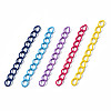 Spray Painted Iron Curb Chain Extender CH-T003-02-1