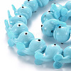 Handmade Bumpy Lampwork Beads Strands LAMP-S194-018-B01-3