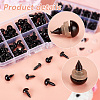 Plastic Doll Eyes & Nose Sets FIND-WH0420-144E-3