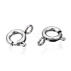 Tarnish Resistant 304 Stainless Steel Spring Ring Clasps X-STAS-S117-016B-3