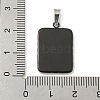 304 Stainless Steel Pendants STAS-F307-33EB-3