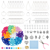 SUPERFINDINGS DIY Earring Making Kits DIY-FH0006-43-1