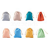 Magibeads 40Pcs 8 Colors Polycotton Canvas Packing Pouches ABAG-MB0001-07-8