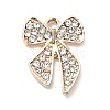 Alloy Crystal Rhinestone Pendants ALRI-C007-24LG-2