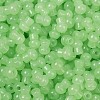 Transparent Colours Glass Seed Beads SEED-R001-01K-2