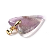 Natural Fluorite Pendants G-E570-01G-01-3