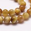 Natural Tiger Eye Bead Strands G-D840-54-6mm-03-3