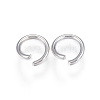 Tarnish Resistant 304 Stainless Steel Jump Rings A-STAS-F110-03P-2