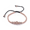 Adjustable Nylon Cord Braided Bead Bracelets BJEW-JB04969-02-1