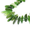 Natural Canada Jade Beads Strands G-E569-O06-3