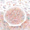 Baking Paint Transparent Glass Beads DGLA-T004-08L-1