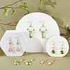 SUNNYCLUE DIY Dinosaur Earring Making Kit DIY-SC0020-91-5