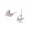 Brass Stud Earring Findings LS-KK-F738-43P-2