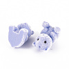 Flocky Plastic Beads KY-Q056-016A-3