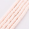 Handmade Polymer Clay Bead Strands X-CLAY-T002-6mm-41-1