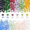 600Pcs 12 Colors Imitation Jade Glass Seed Beads SEED-ME0001-05-1