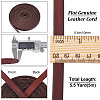 Gorgecraft Flat Leather Jewelry Cord WL-GF0001-06A-02-2