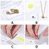 1Pc 304 Stainless Steel Heart Pendant Urn Ashes Necklaces NJEW-CN0001-20G-5