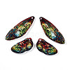 Epoxy Resin Butterfly Wing Pendants FIND-N005-65A-2