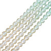 Transparent Glass Beads Strands GLAA-N041-010-01-3