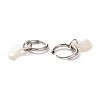 304 Stainless Steel Huggie Hoop Earrings EJEW-JE04404-02-3