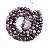 Baking Paint Glass Beads Strands DGLA-N003-10mm-C09-3