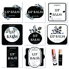 CRASPIRE 80Pcs 8 Style Custom Lip Balm DIY Label Sticker DIY-CP0007-95O-1