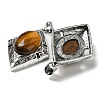 Natural Tiger Eye Big Pendants G-Z050-08C-2