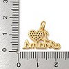 Mother's Day Heart with Word I Love Mama Charms KK-A200-14G-3