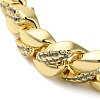 Rack Plating  Brass Micro Pave Cubic Zirconia Bracelets BJEW-P336-06G-2