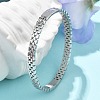 304 Stainless Steel Watch Band Bangles for Women BJEW-Z092-03P-2