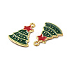 Alloy Enamel Pendants PALLOY-B009-11KCG-2