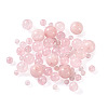  Natural Round Loose Gemstone Rose Quartz Beads G-TA0001-09-5