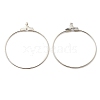 Iron Ring Hoop Earring Pendant IFIN-E025-02P-2