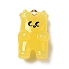 Cartoon Opaque Resin Pendants FIND-I029-01C-1