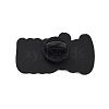 Black Alloy Brooches JEWB-S018-04C-2