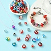 DIY Glass & Resin & Alloy Enamel European Beads Jewelry Making Finding Kit DIY-YW0009-01-6