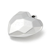 Plating Acrylic Pendants PACR-Q008-11S-2
