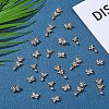 8 Pieces Butterfly Cubic Zirconia Charm Pendant Insect Charm Brass Micro Pave Cubic Zirconia Pendants for Jewelry Necklace Bracelet Making Crafts JX395A-1