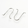 925 Sterling Silver Clasps X-STER-K037-070A-2
