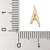 304 Stainless Steel Letter Connector Charms STAS-M108-01G-01-3