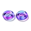 Transparent Glass European Beads GLAA-A012-03D-2