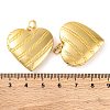 Rack Plating Brass Locket Pendant KK-H486-04G-02-3