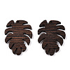 Natural Wenge Wood Pendants WOOD-T023-48-2