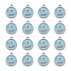 Platinum Plated Alloy Enamel Charms LS-ENAM-S118-04D-P-2
