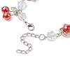 Acrylic Beads Charm Bracelets BJEW-JB11227-4